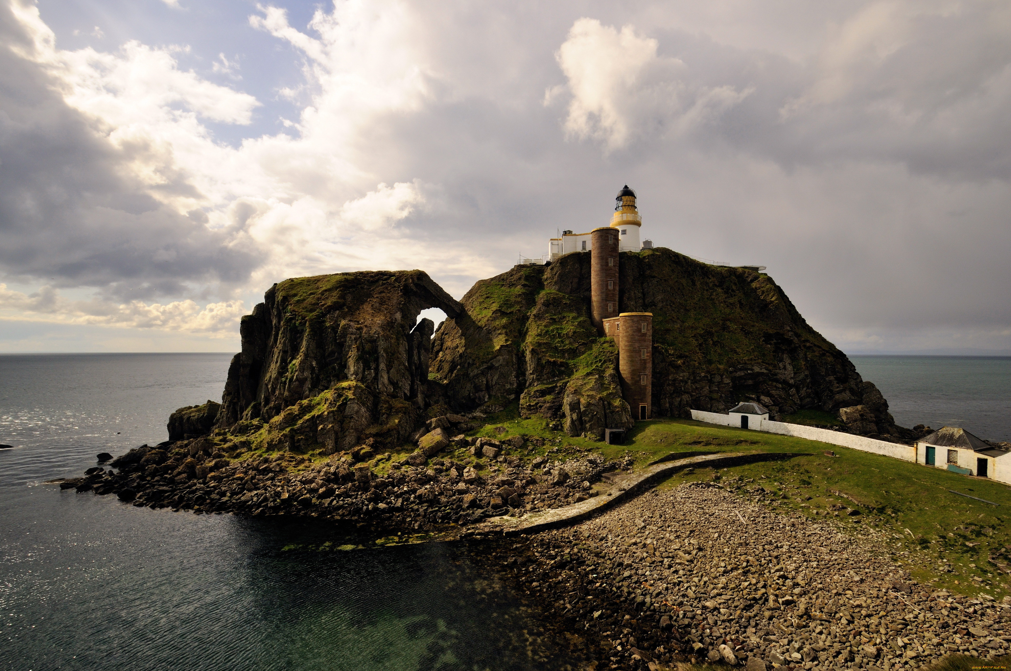 sanda, lighthouse, strathclyde, scotland, , , , 